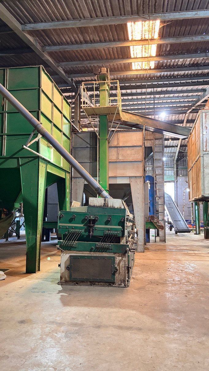 Coffee cleaning and grading machine
